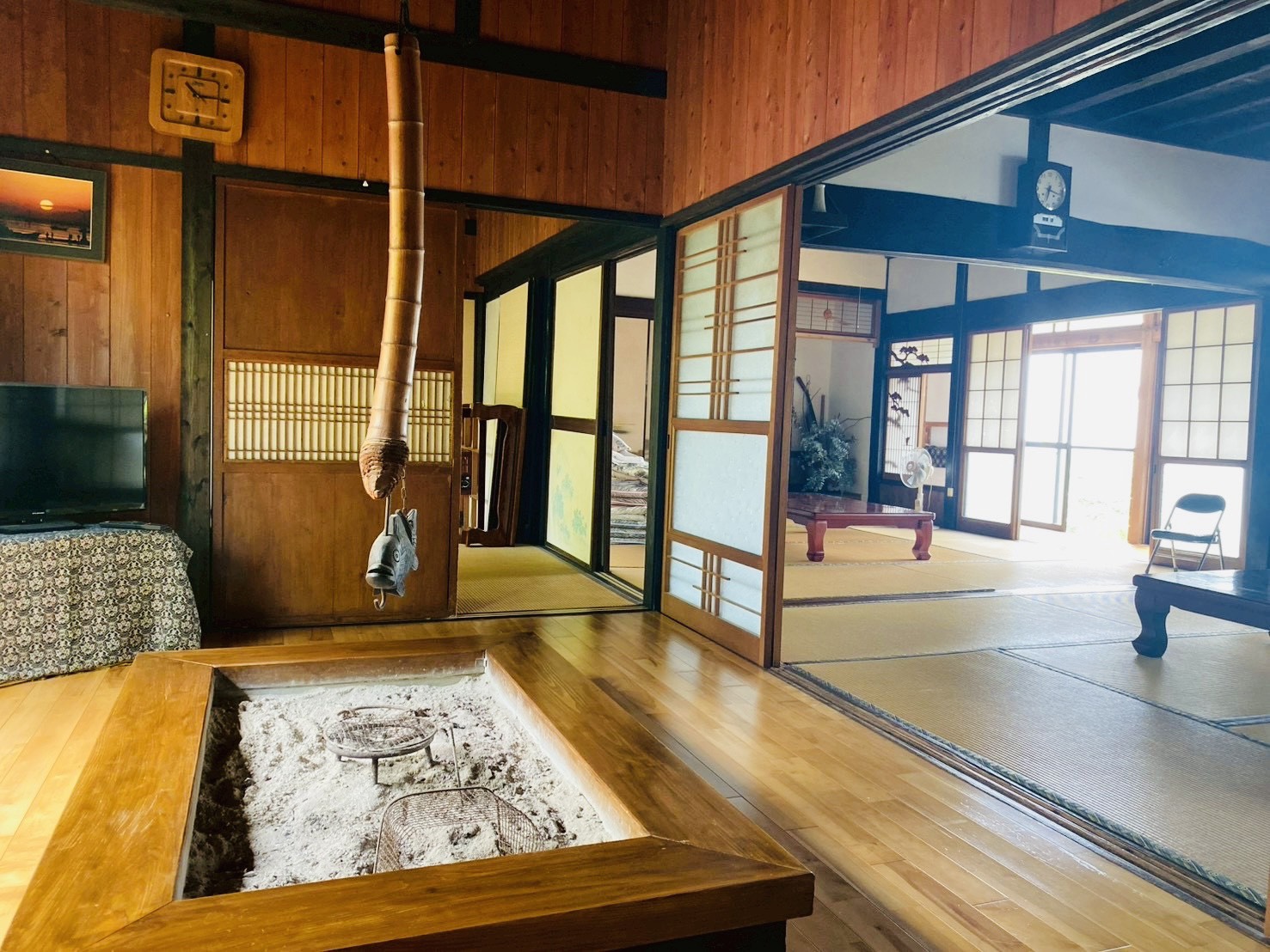 囲炉裏の間